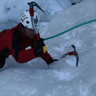 ICE CLIMBING TEST DAY